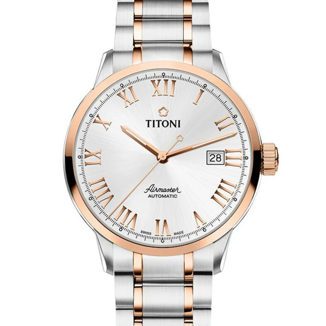 Titoni/梅花瑞表名表/空中霸王系列/40mm/男士自动机械腕表