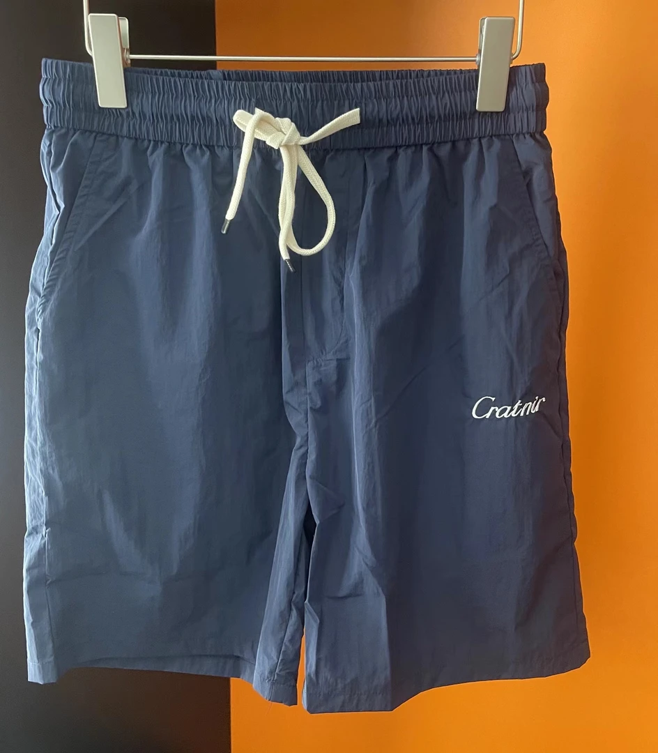 夏季新款透气薄款百搭时尚弹力休闲轻薄速干短裤