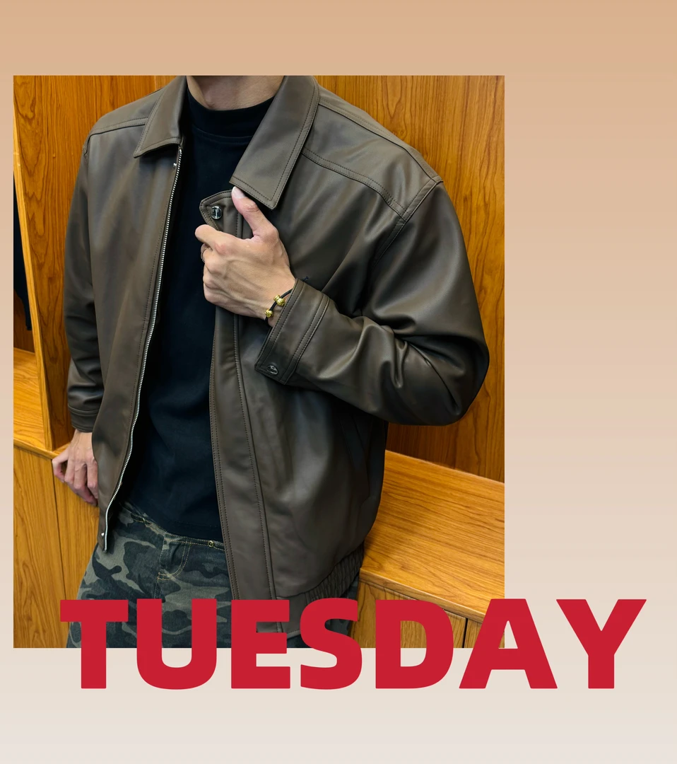 【昱琳专属】2024年秋季轻奢潮流时尚男女同款百搭polo干部外套