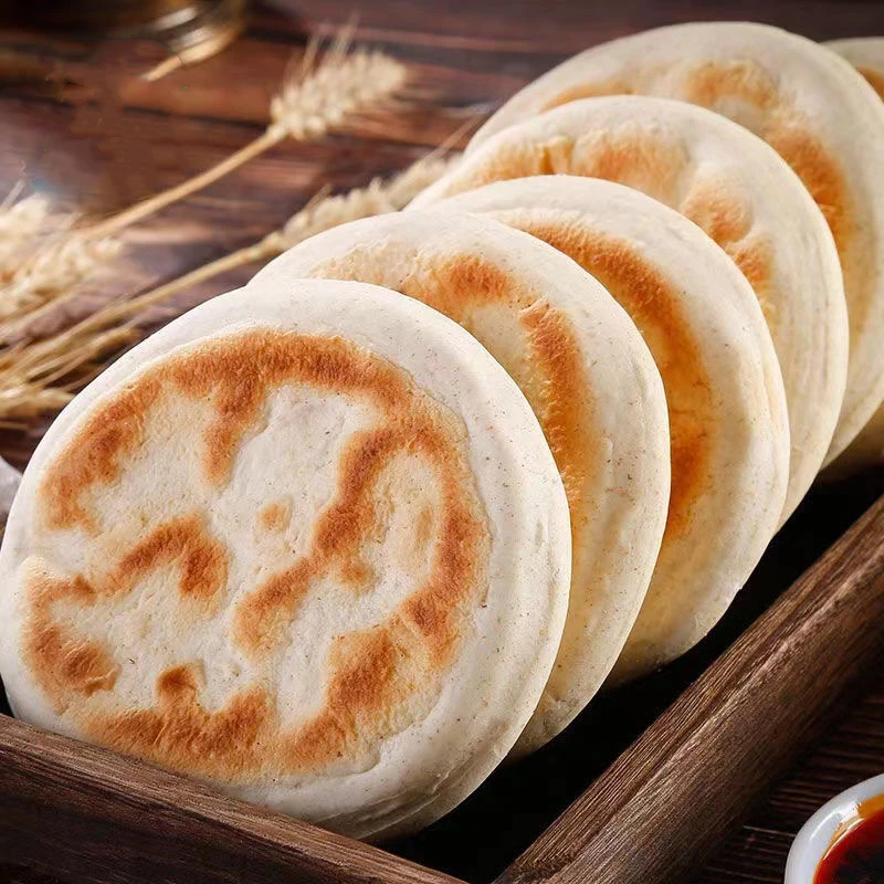 全麦饼甘肃平凉传统手工面食美食酥香白饼子干粮馍馍早餐代餐饼