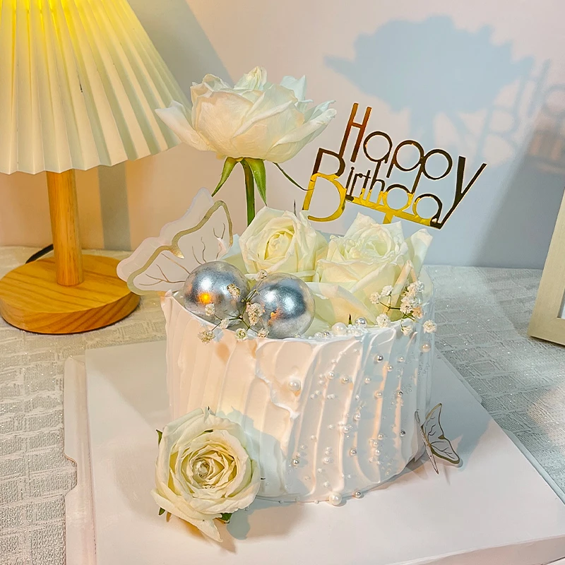 网红鲜花生日蛋糕女神皇冠情侣闺蜜抖音团购全国同城附近免费配送