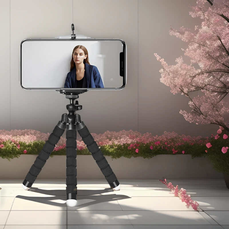 创意迷你八爪鱼手机支架稳定懒人懒人支架金属墙面支架拍摄可爱