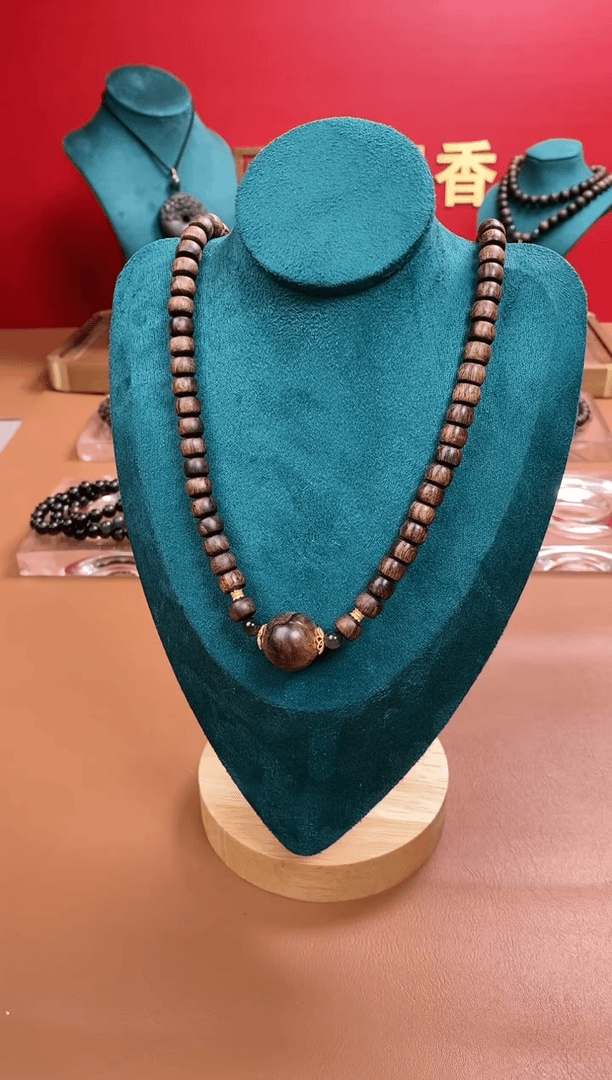 【闪购商品】沉香手串Y富森玉化瘤疤+白棋IB88552344