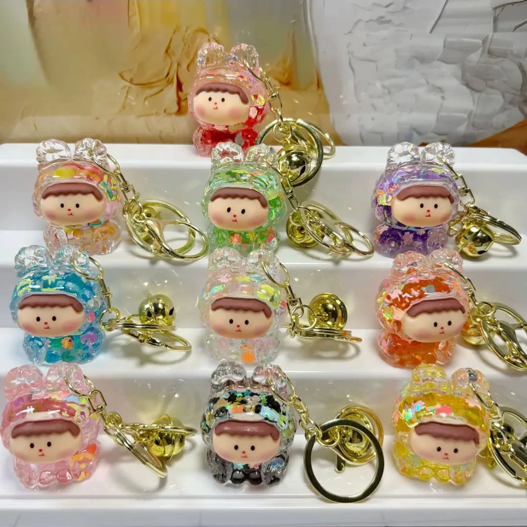 小鼻噶钥匙扣潮玩DIY可爱摆件创意卡通莉莉丝