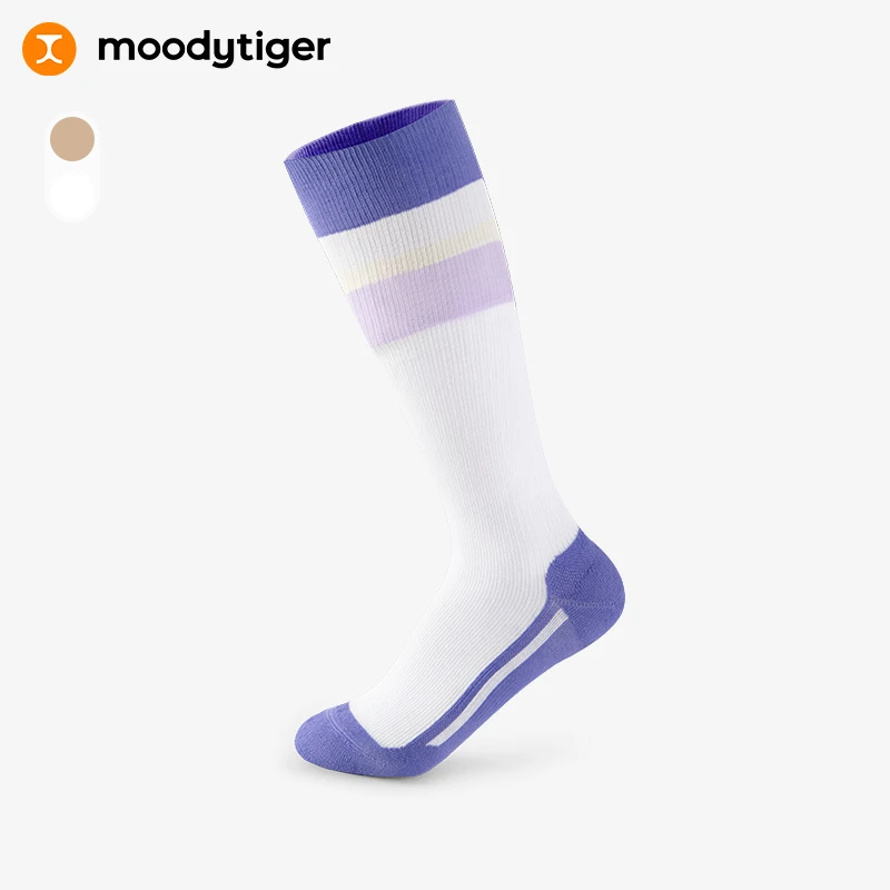 【网球系列】moodytiger儿童袜子新款男女童透气吸汗运动袜【H