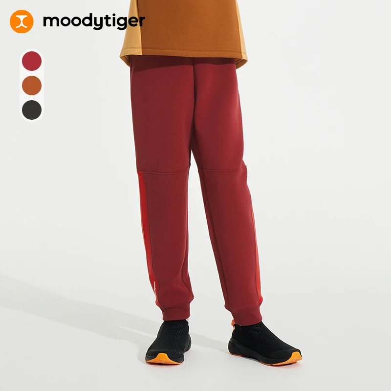 moodytiger中性户外运动透气宽松舒适速干长裤【DR】