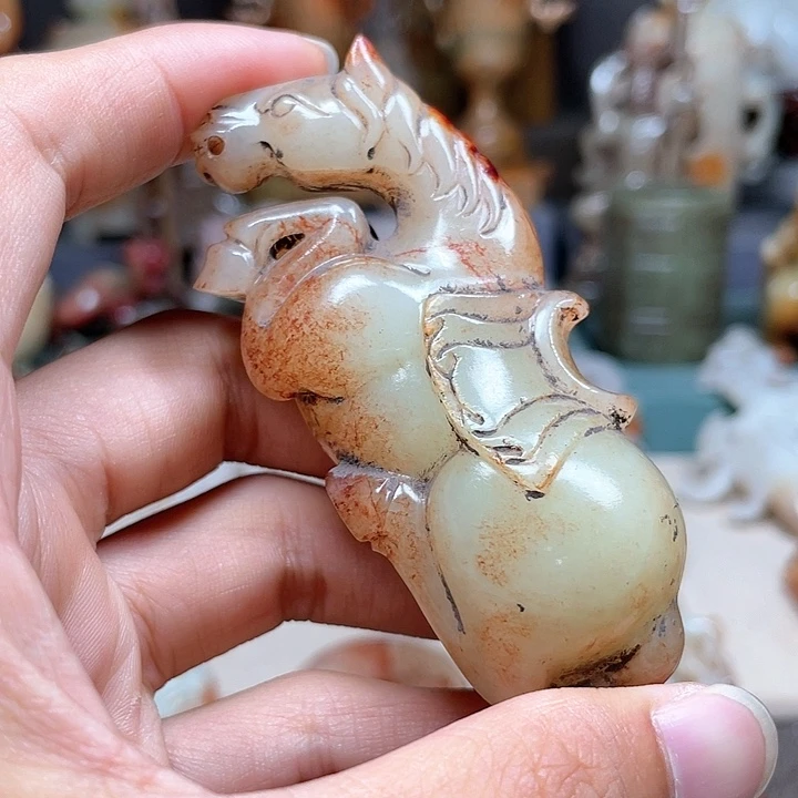 和田玉挂件未镶嵌路***方