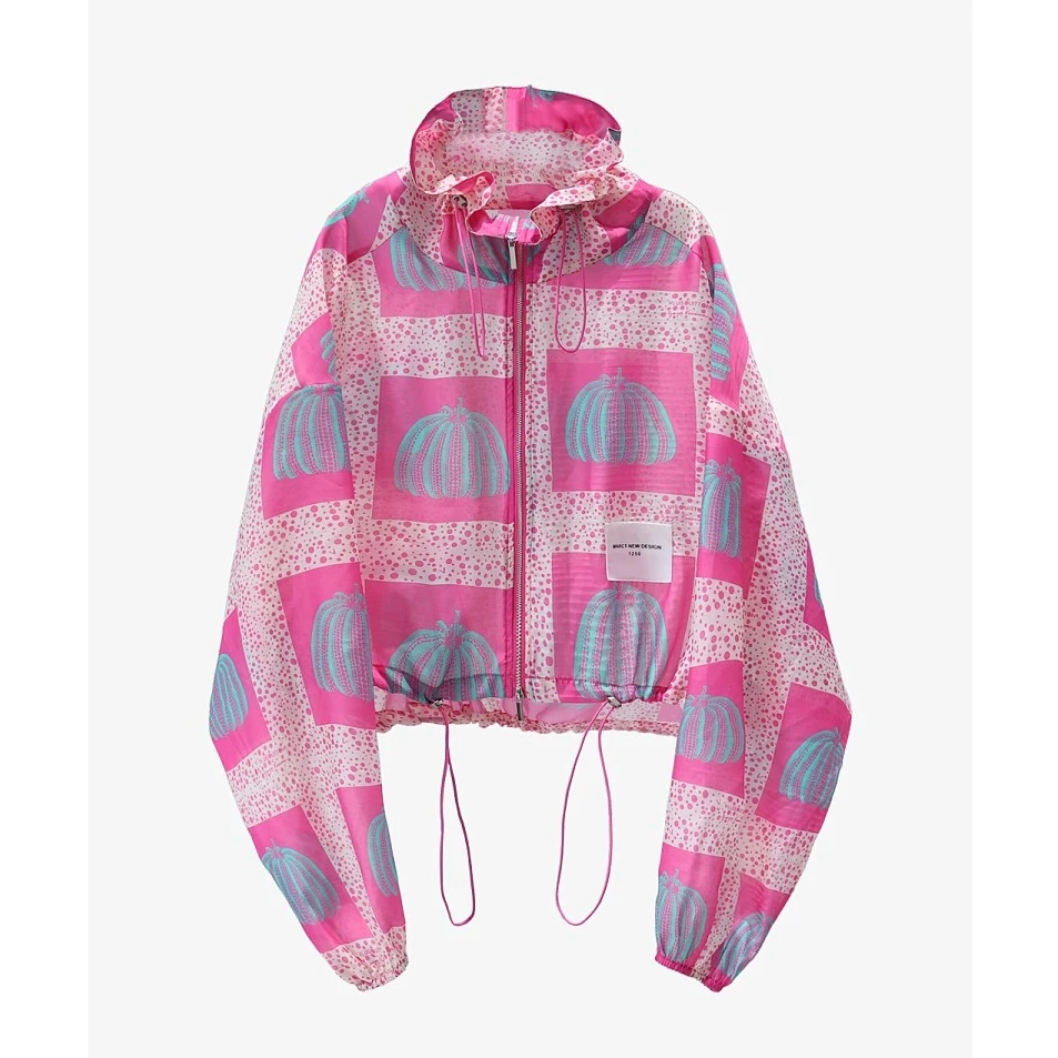 【果果补贴】29381#波点南瓜新款休闲时尚百搭简约防晒外套