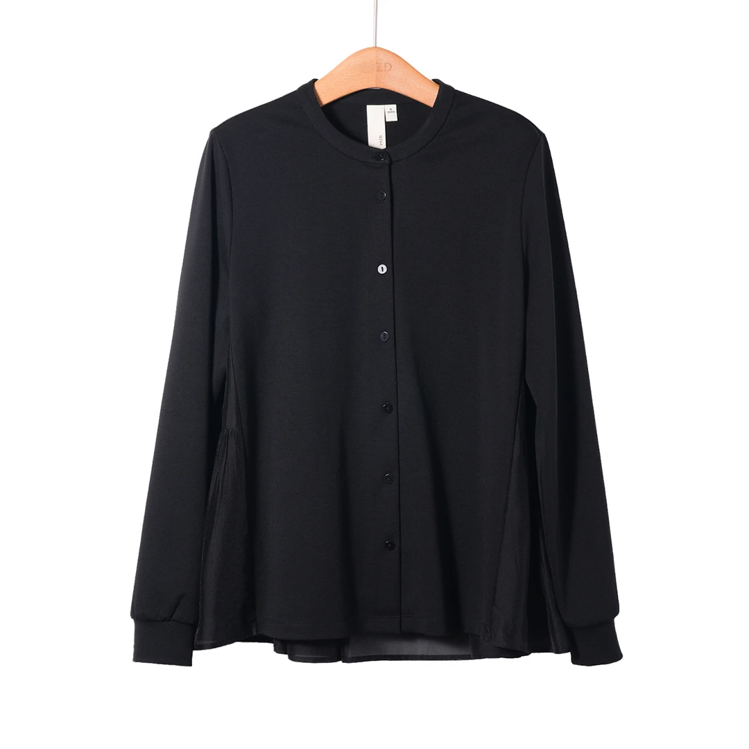 一席之地新款气质女外套针织时尚简约百搭休闲女士上衣W481131