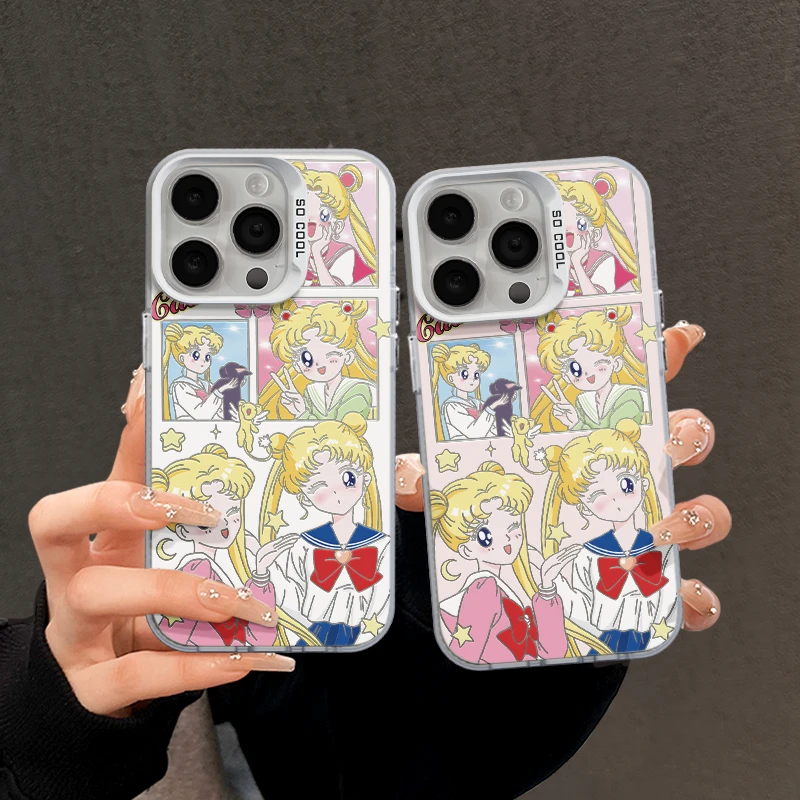 适用苹果15磨砂iPhone14pro手机壳防摔荣耀华为p70创意水冰月mate