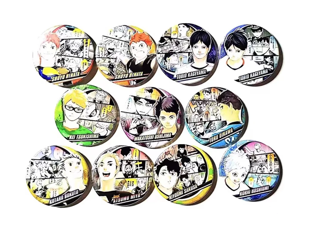 【排球少年】JF限定回忆徽章第1弹（未满18禁止下单）