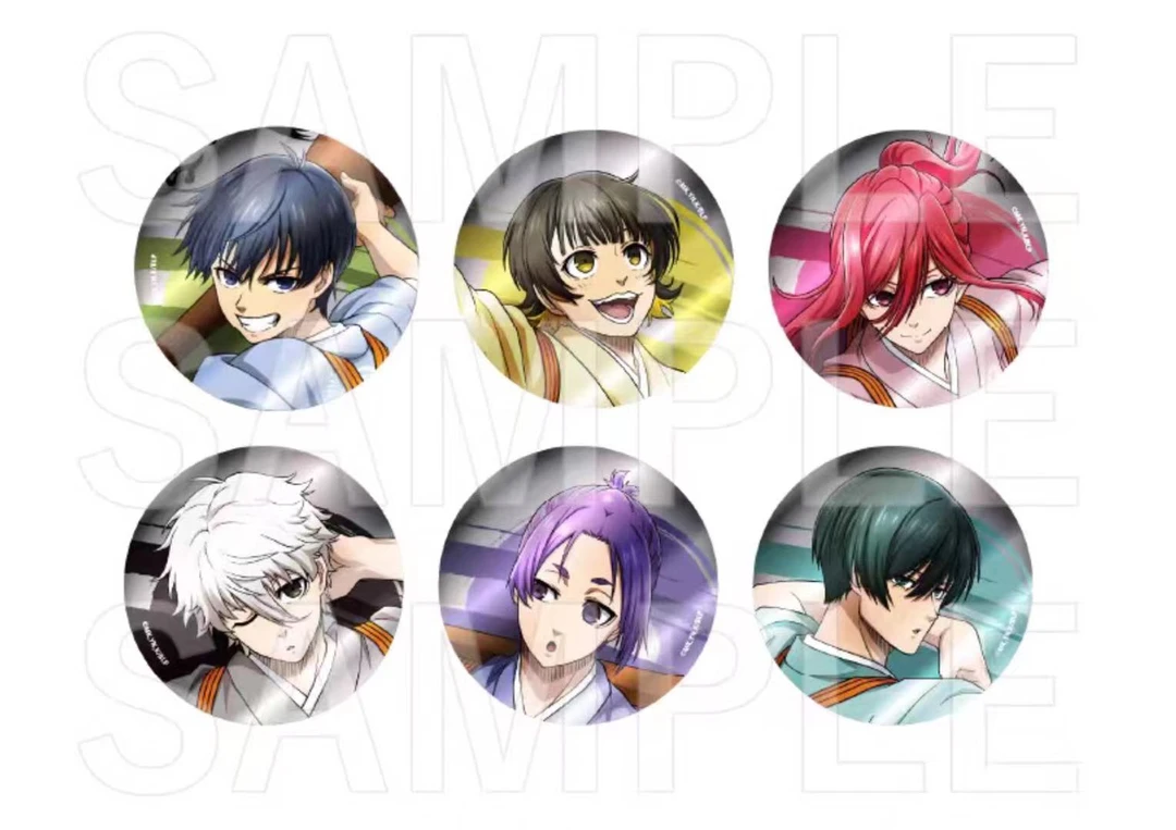 【猫猫代拆】蓝锁and饺子铺联名款吧唧（全6种）（混池）