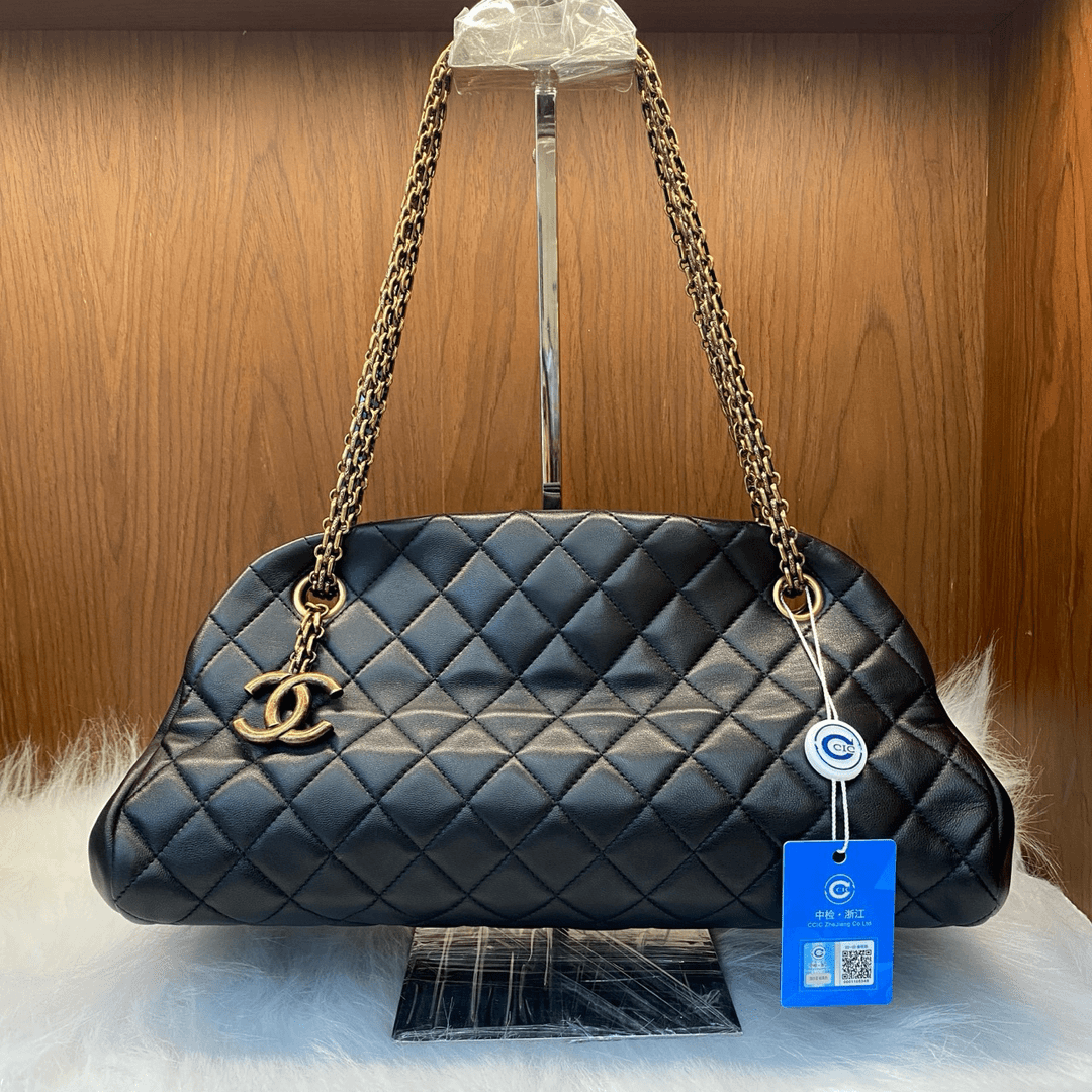 95新 Chanel/香奈儿 中古保龄球包14开