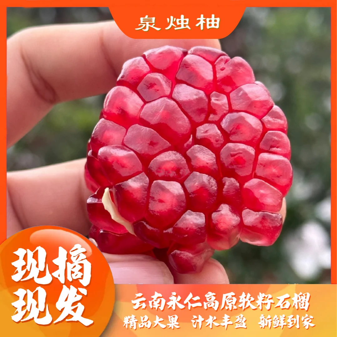 果王突尼斯软籽石榴（顺丰包邮）包赔新鲜香甜新鲜只有果王爆汁饱满
