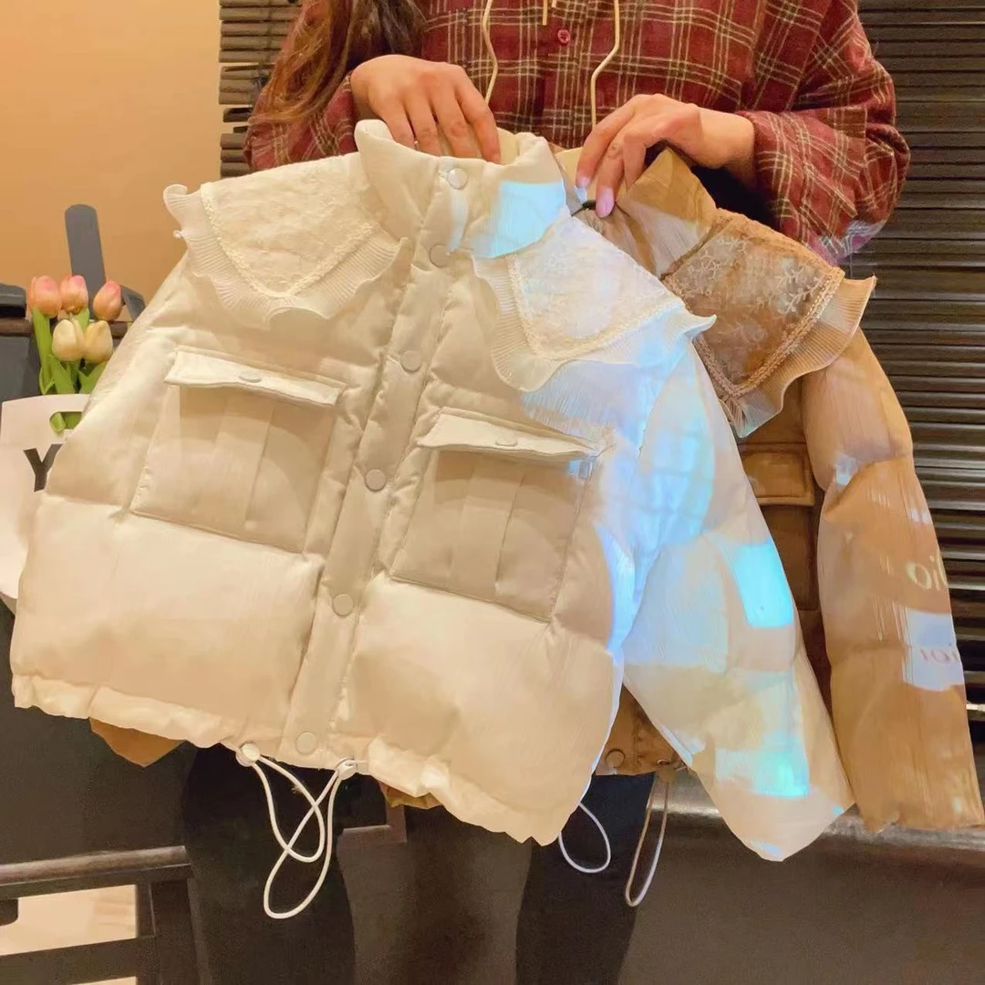 【现货】女童冬季羽绒服2023新款冬装儿童洋气防寒服外套FMY709