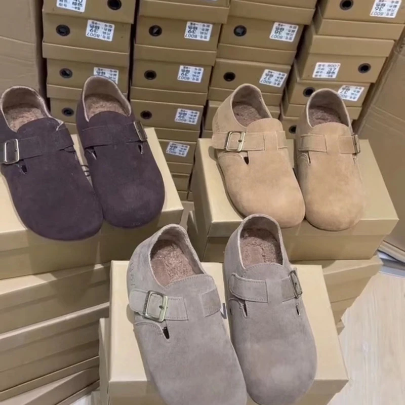 【 雨•美 推荐 】8007舒适全包懒人外穿勃肯鞋