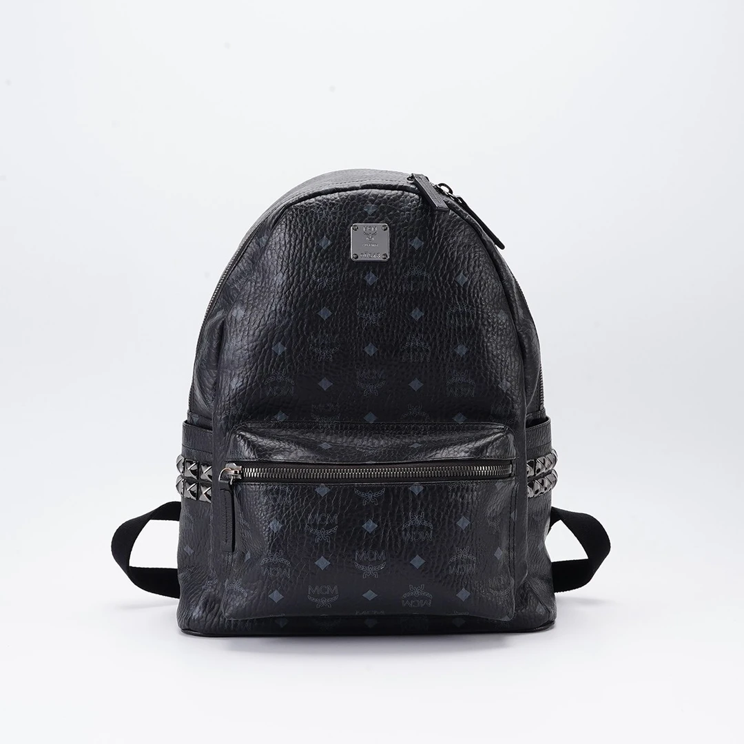 95新 MCM 双肩包大号黑色包/BG22012686
