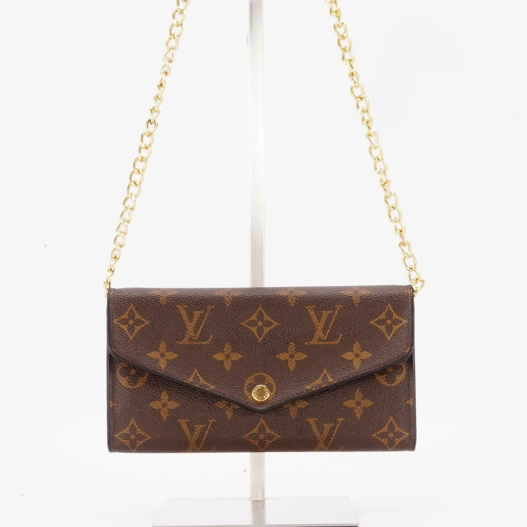95新 LouisVuitton/路易威登 金豆豆二合一钱包/BG23004909
