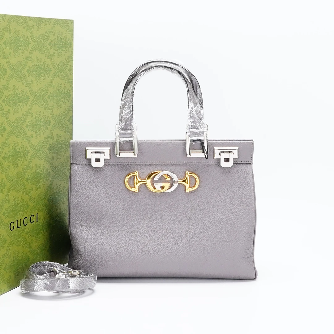 95新 GUCCI/古驰 【一口价】zumi手提单肩包小号鱼子酱/BG23007382