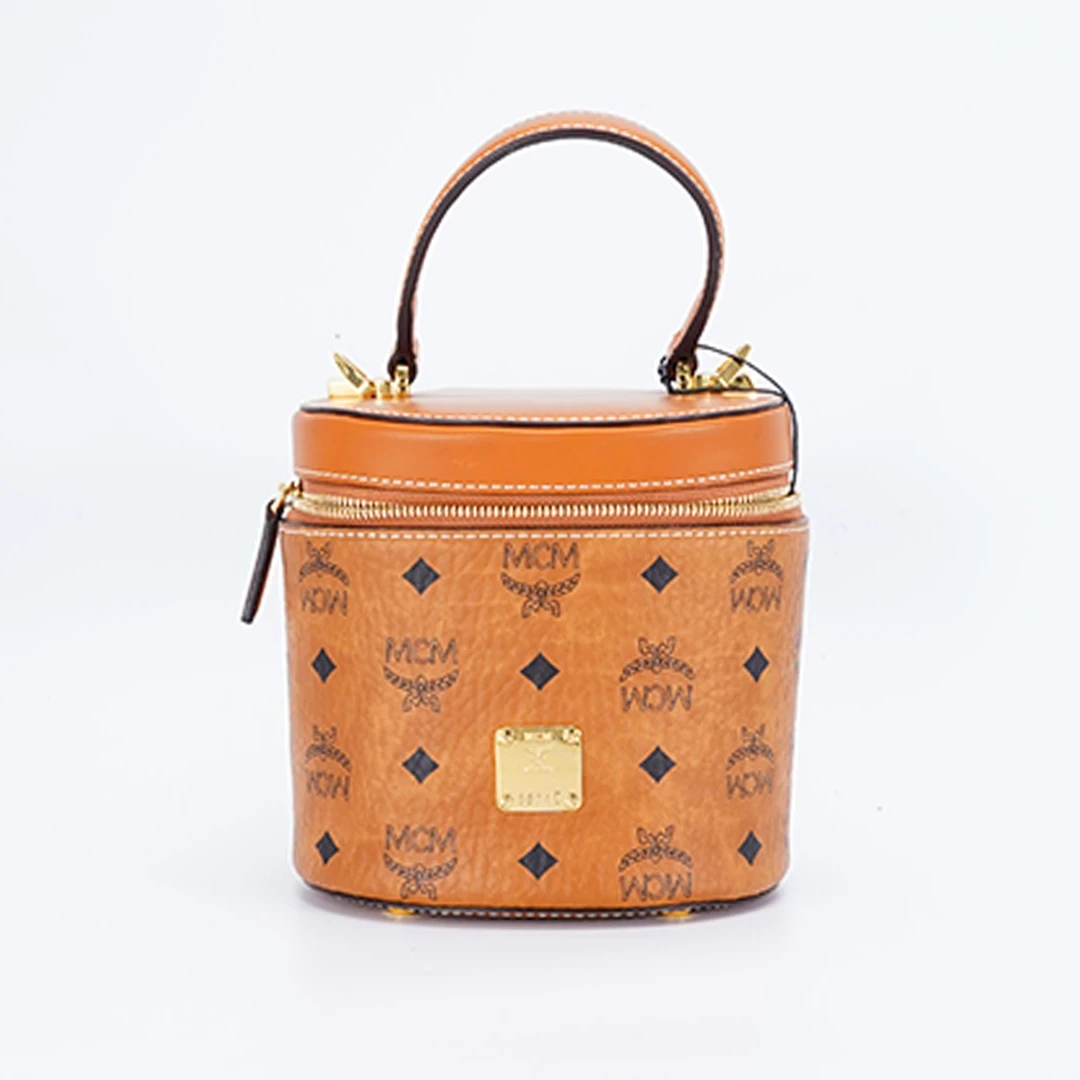 95新 MCM 【MCM专属】饭桶包干邑色/BG22000057