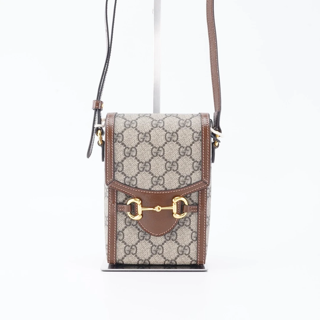 99新 GUCCI/古驰 1955手机包/BG22001843