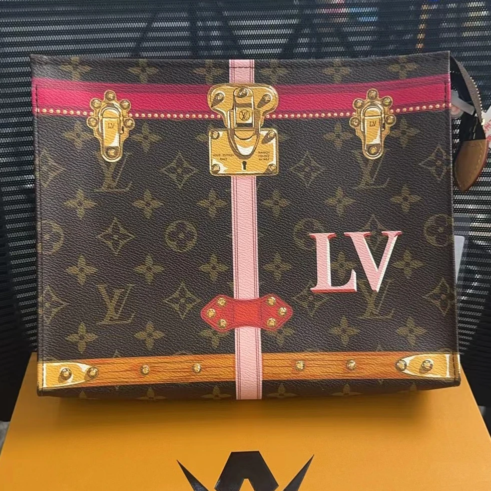 99新 LouisVuitton/路易威登 LV 洗漱包26涂鸦款/TS019286/98新