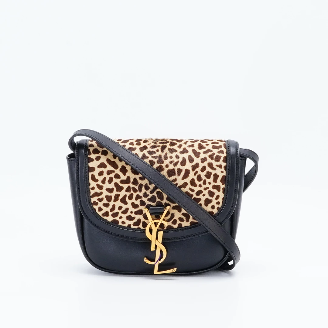 95新 YSL/圣罗兰 kaia马鞍包小号豹纹款/BG23001609