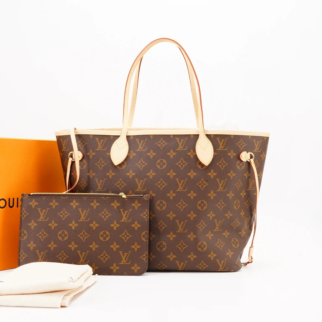 99新 LouisVuitton/路易威登 neverfull中号/BG22004489