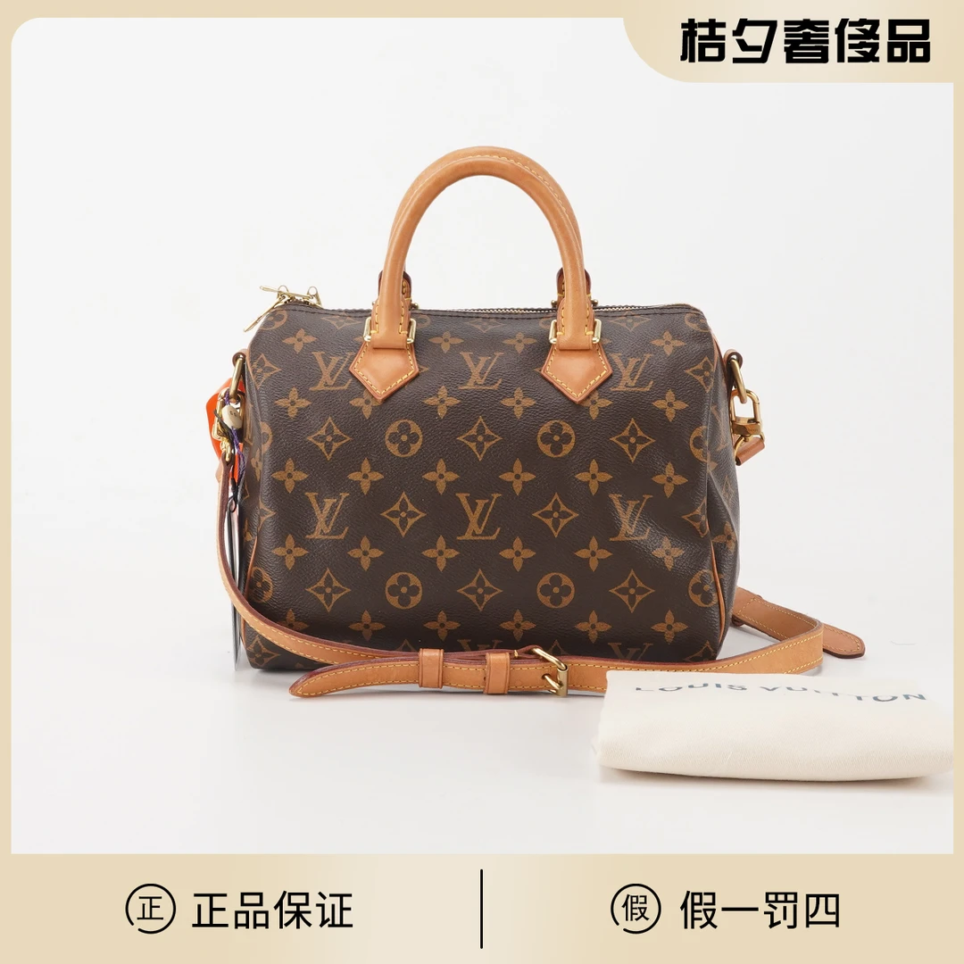 95新 LouisVuitton/路易威登 speedy25肩带款/BG22000786
