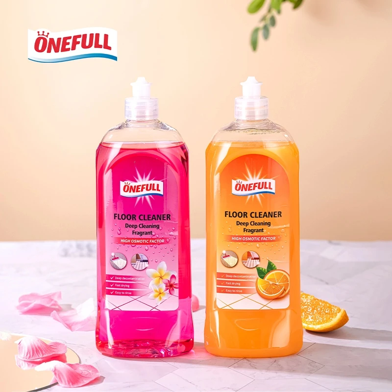 ONEFULL地板清洁剂瓷砖木地板家用拖地清洗液强力去污除垢神器