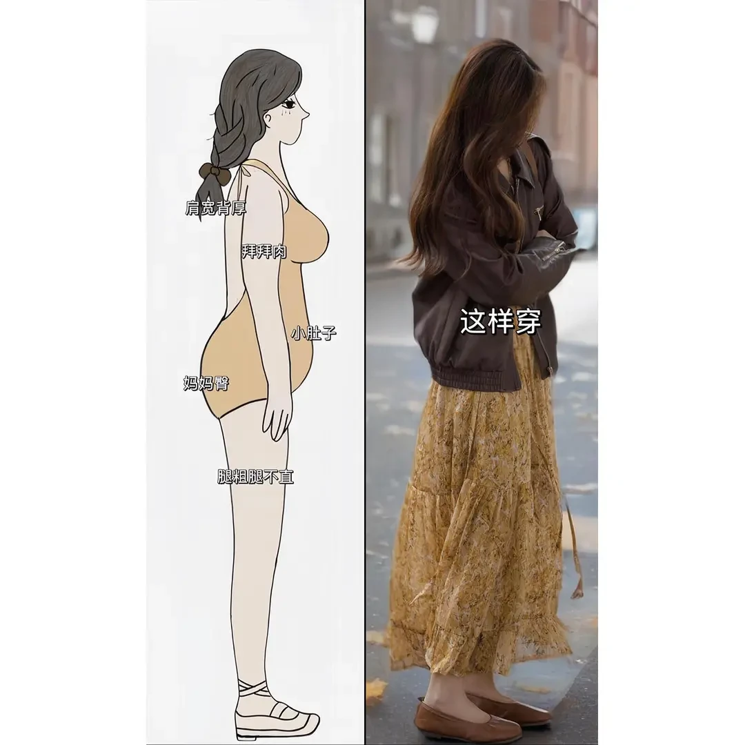 秋装搭配一整套大码微胖mm时尚穿搭皮衣外套碎花连衣裙两件套装女