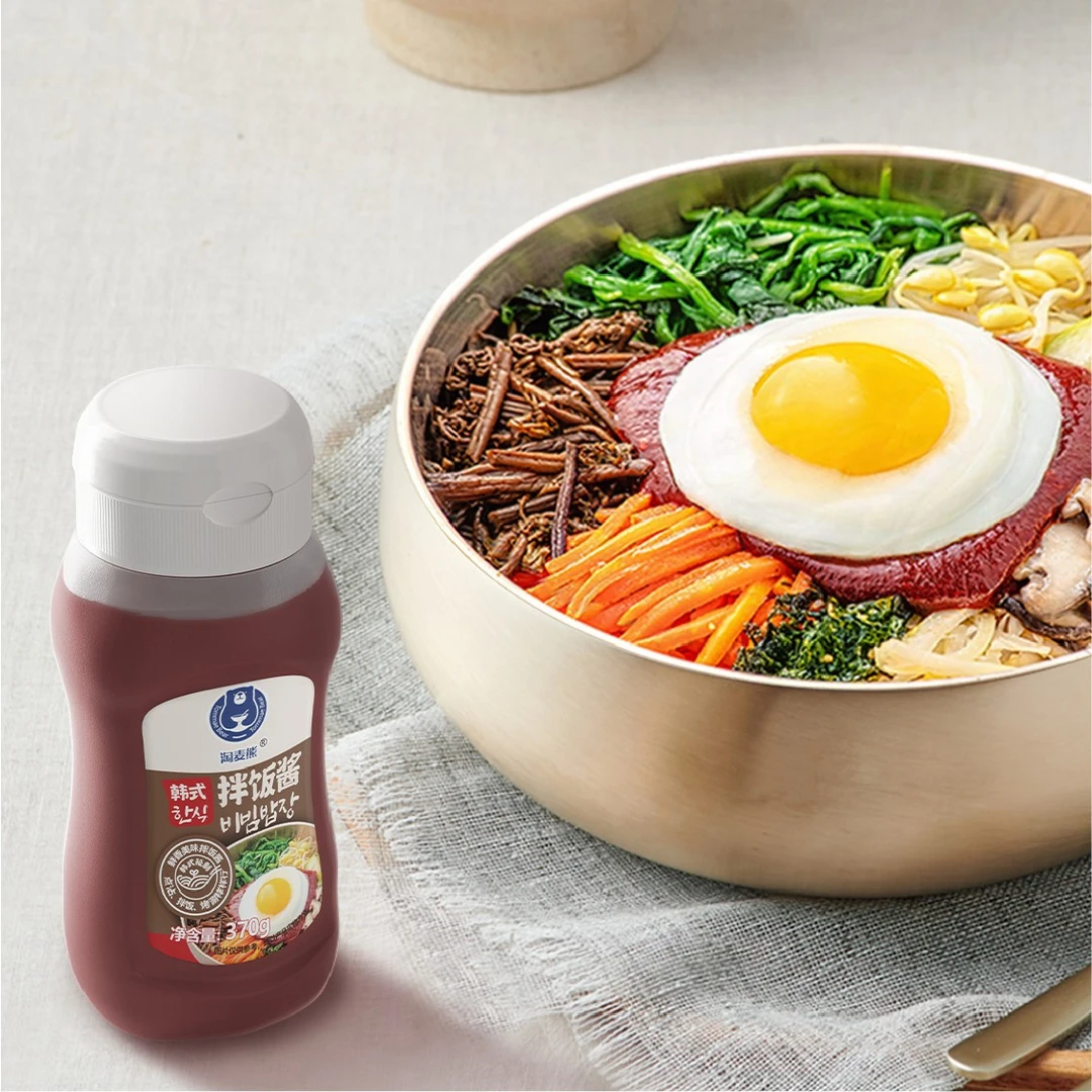 淘麦熊酱出名门 韩式正宗拌饭酱朝鲜族拌饭酱包饭酱 370g*1瓶