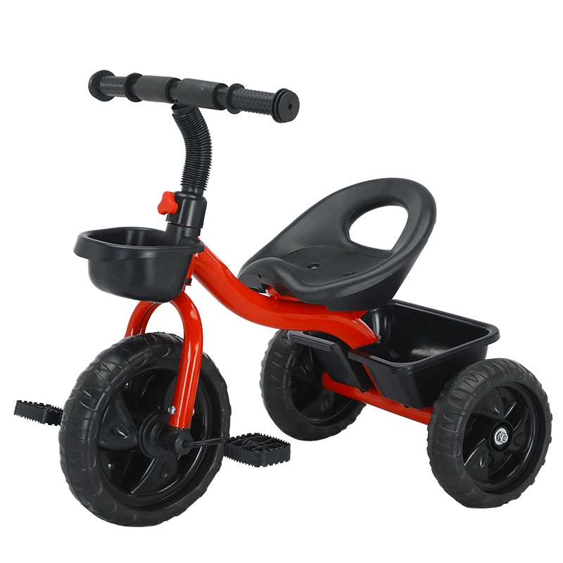 女孩儿童三轮车脚踏车1-2-5周岁小孩男孩宝宝童车男女多功能轻便