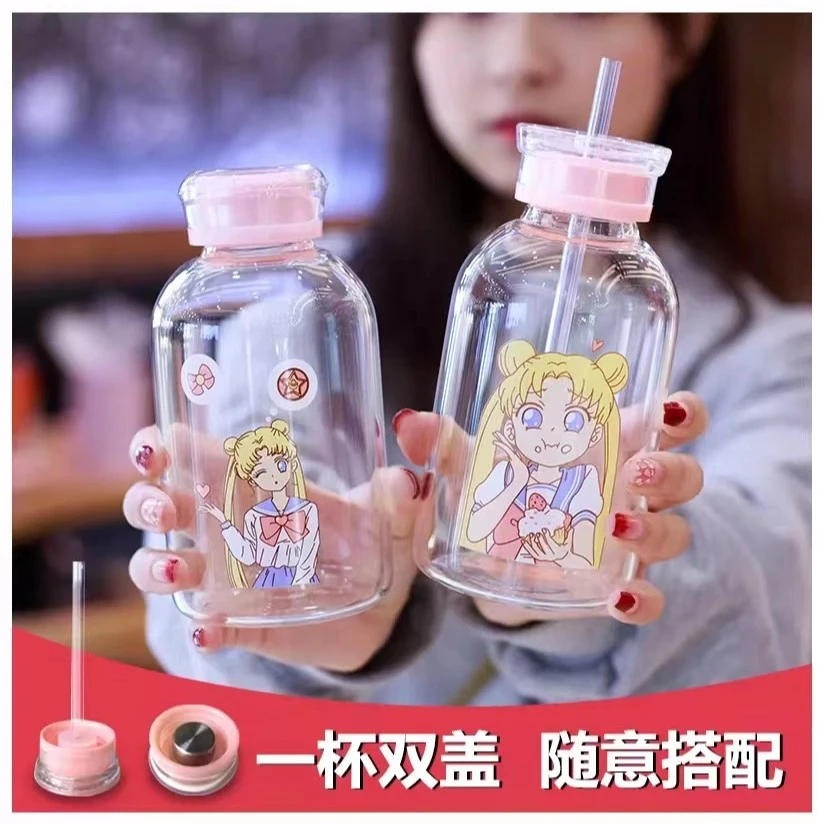 【双盖玻璃杯】学生开学季必备
