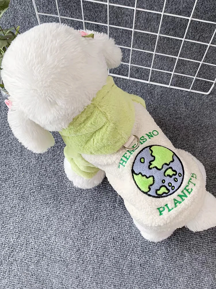 绿色家园狗狗宠物雪纳瑞泰迪小鹿犬秋冬款小狗猫猫小型犬比熊衣服