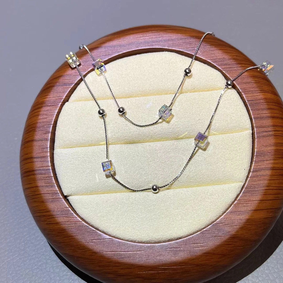 坠链均925银 时尚气质百搭项链4710