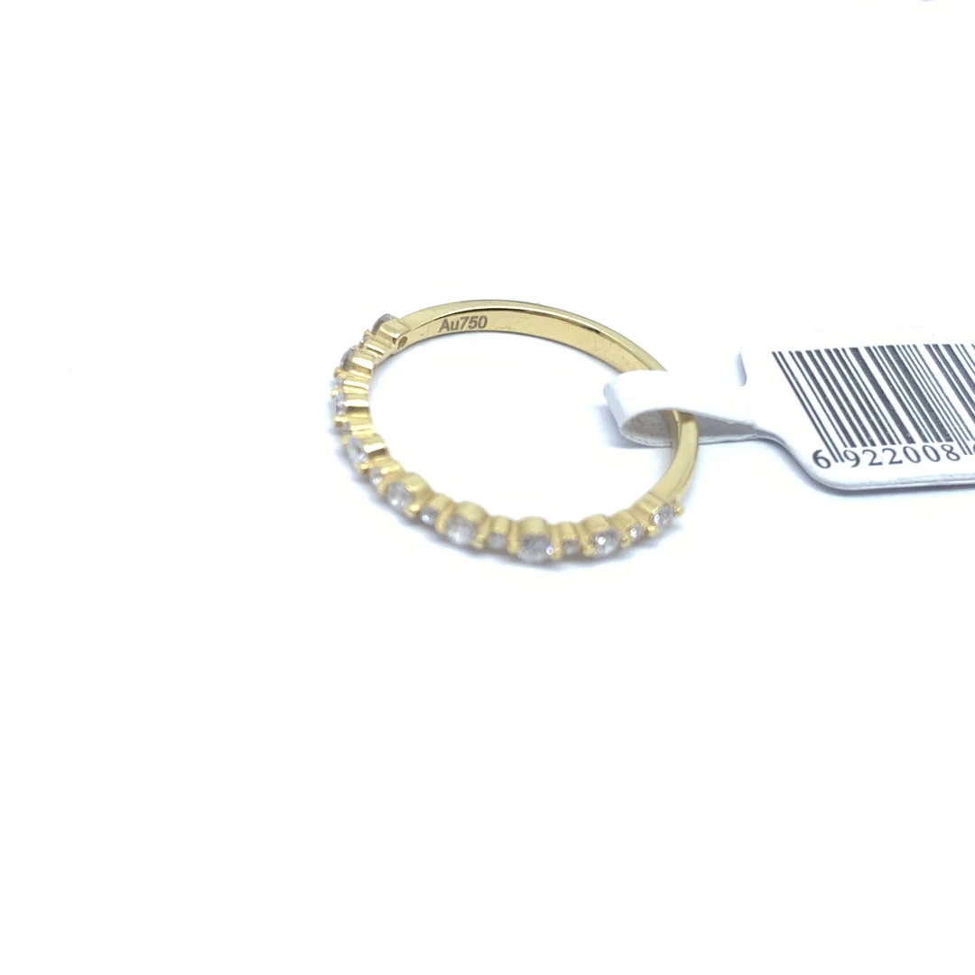 18k金戒指时尚款