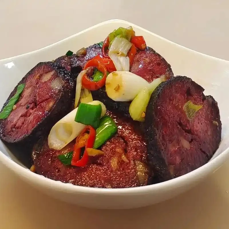 雪峰山农家猪血丸子