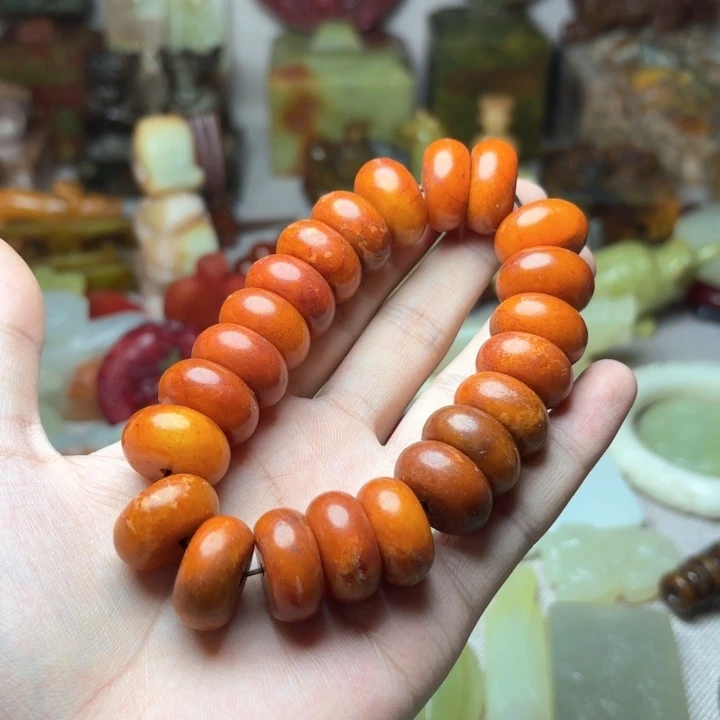 白玉菩提吊坠——-