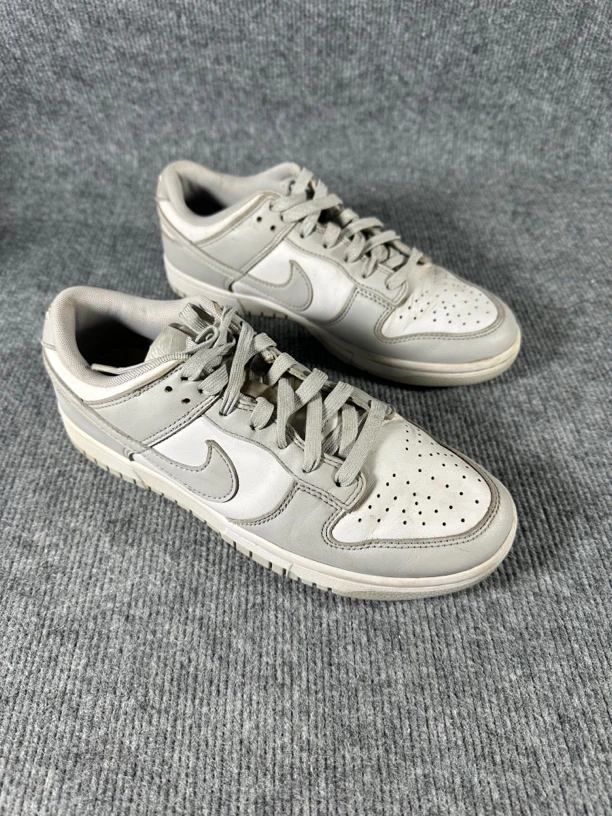 42码270/Nike Dunk 防滑耐磨轻便 低帮 板鞋 男款 灰白