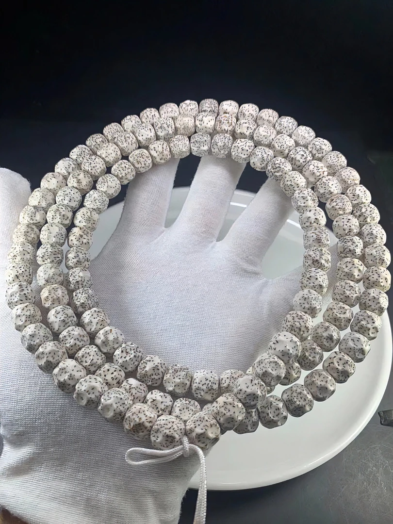 精品星月菩提1.1/108无相雕刻原生态男女款手串纯手工工艺工艺