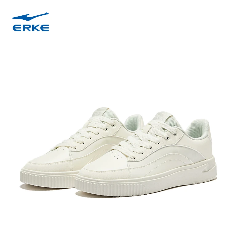 飞鸿丨鸿星尔克秋季百搭耐磨透气时尚潮流情侣板鞋51124301170