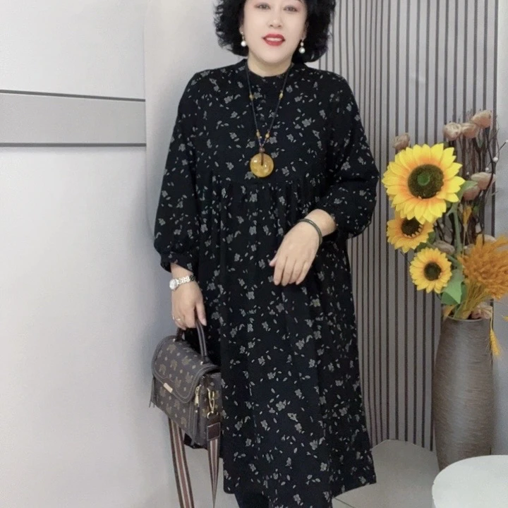 燕子家时尚大码连衣裙