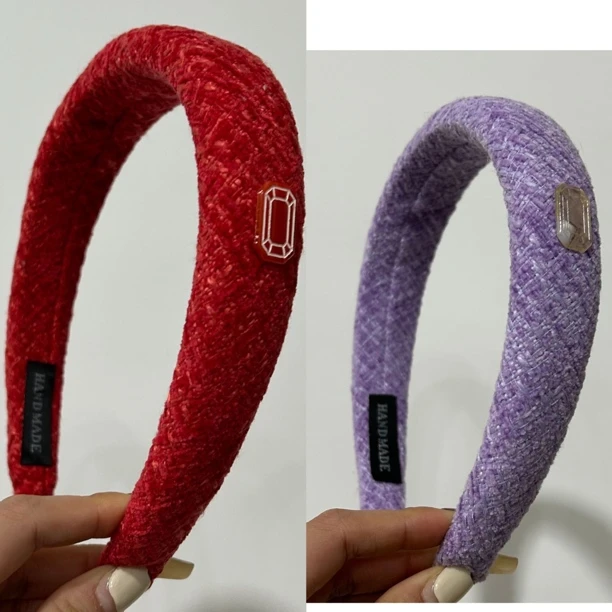 粉黛原创 水钻糖糖同款奢华发箍