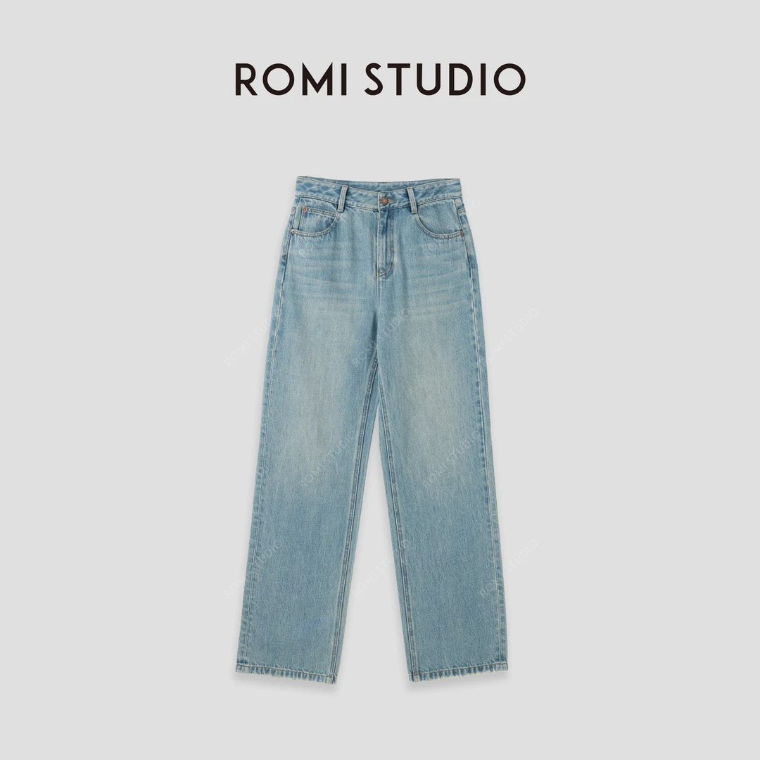 ROMI STUDIO“汉麻甄选" 抗菌汉麻莱赛尔混纺牛仔裤 24SSN104