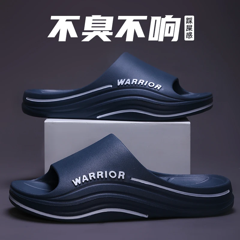 Warrior/回力夏季拖鞋男士款2025新款爆款厚底不臭脚凉拖鞋男外穿