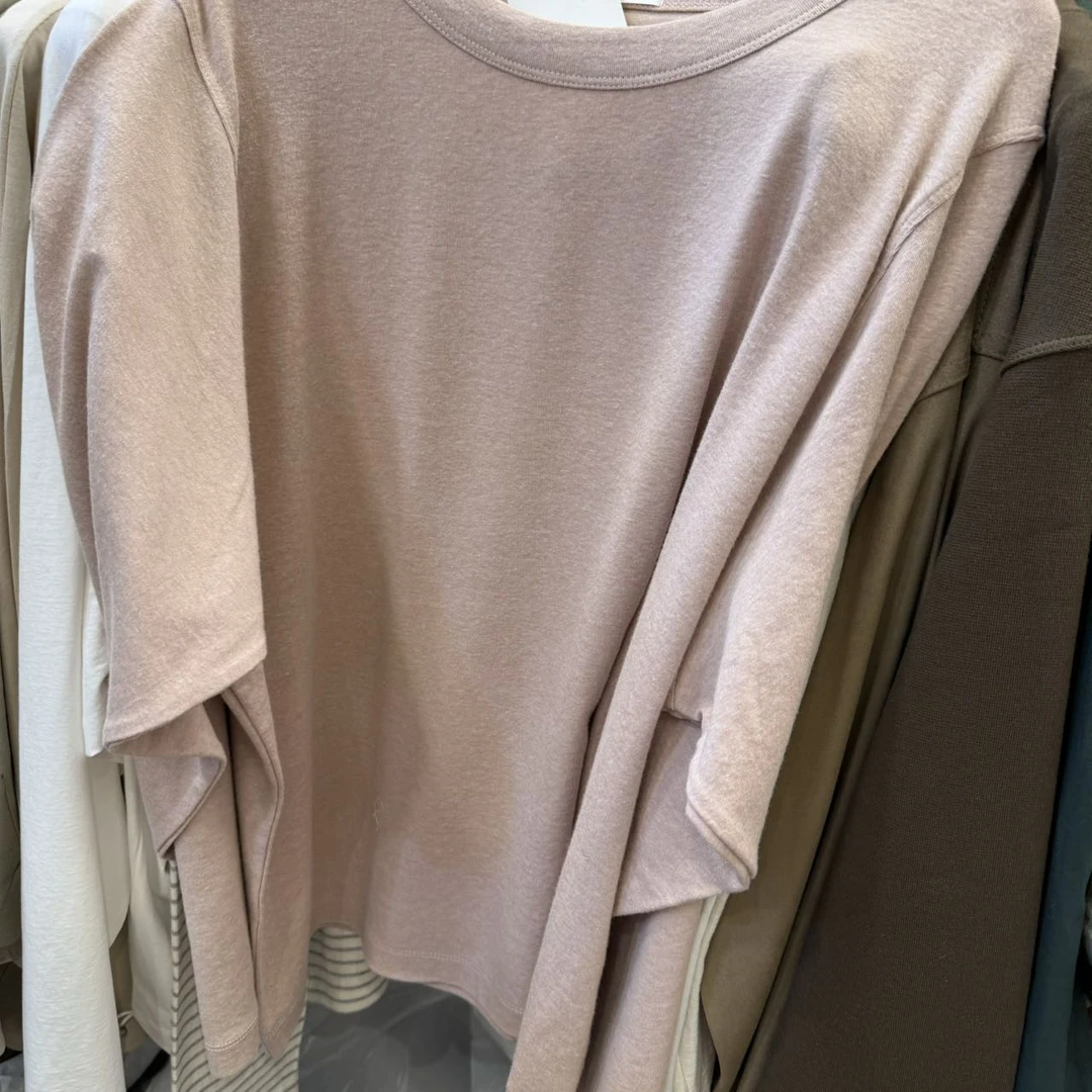 【NO退NO换】韩国东大门秋冬款糯糯叽叽软糯打底粉色针织衣