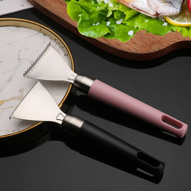 【俞文】多功能不锈钢鱼鳞刨家用刮鱼鳞器手动打鱼刀厨房去鱼鳞工具