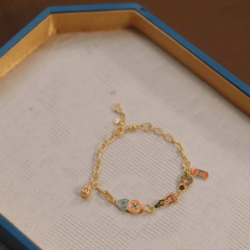 925银银制品 麦麦【倒放夏季】925银手链