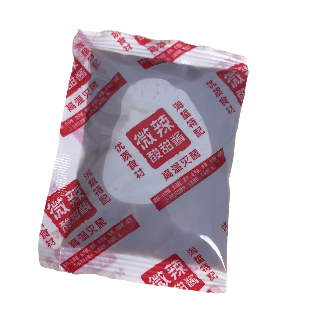 微辣酸甜酱<1包50g 凉拌海蜇调料包高温灭菌/20包